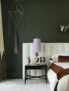 moss green // master bedroom // wick design