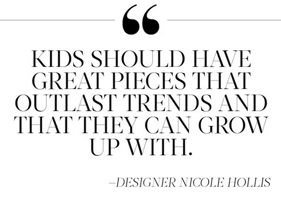 design advice // kids' rooms // Designer Nicole Hollis
