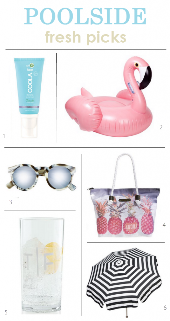 poolside fresh picks // www.simplifiedbee.com