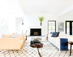 boho living room design // maggie pierson design