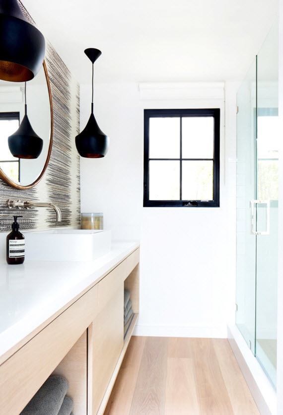 contemporary california bathroom // maggie pierson