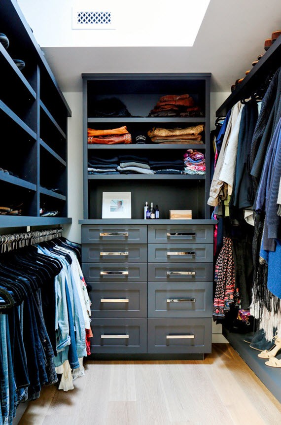 custom walk-in closet // maggie pierson design