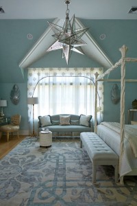 blue bedroom // hampton designer showhouse 2015
