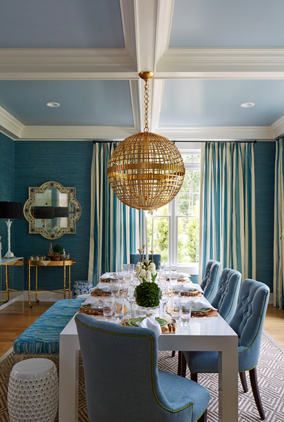 dining room // hampton designer showhouse 2015