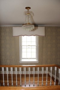 Foyer and Landing Before // ORC // www.simplifiedbee.com