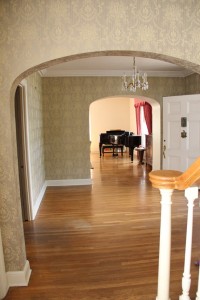 Foyer Before // ORC // www.simplifiedbee.com