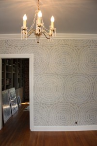 foyer lighting // one room challenge // @simplifiedbee