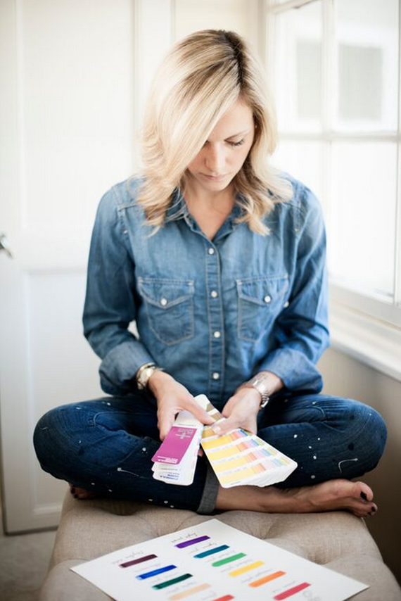 Caroline Cecil Textiles // via Simplified Bee