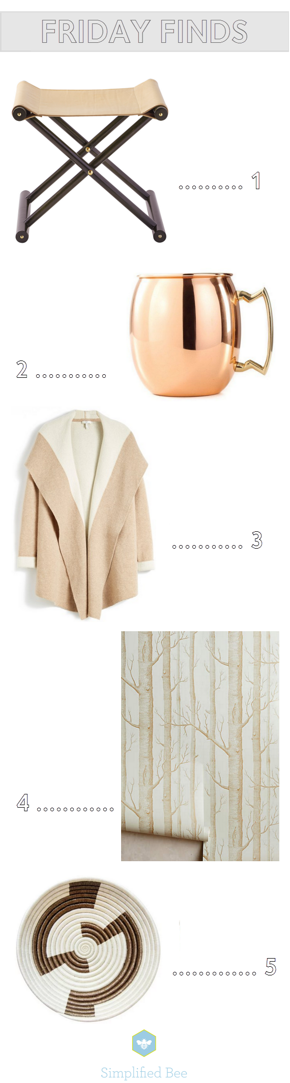 fall neutrals // friday finds // www.simplifiedbee.com