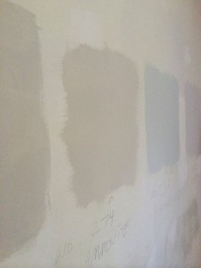 paint color sampling // ORC // www.simplifiedbee.com