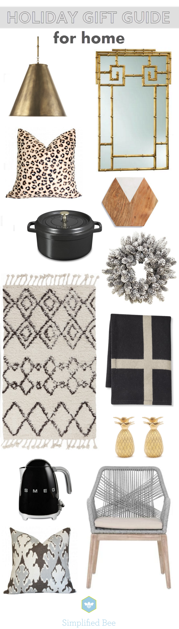 holiday gift guide 2015 // for home // via @simplifiedbee