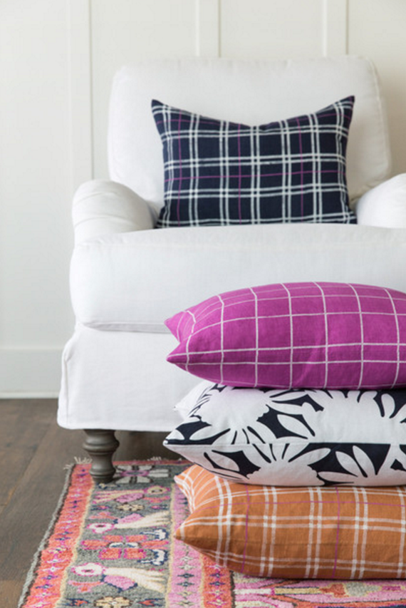 2016 Decor Trends // Mad for Plaid // via @simplifiedbee