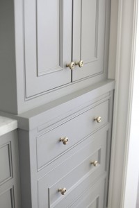 gray kitchen cabinets // H2 Design + Build