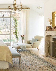 master bedroom chaise // steve and brooke giannetti // patina farms