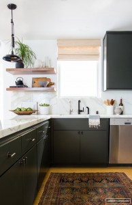 black cabinet // amber interiors