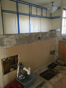 master bath demo // @simplifiedbee