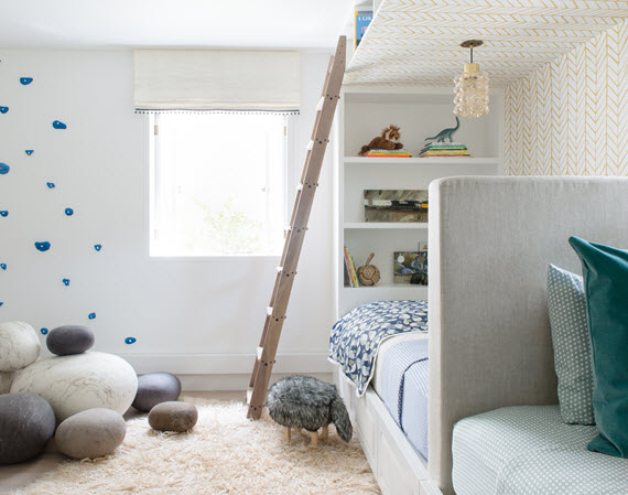 kids' bedroom // nest design co // san francisco decorator showcase 2016