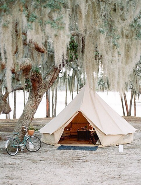 glamping inspiration // @simplifiedbee