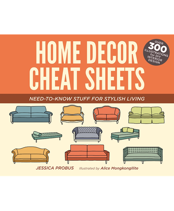 Home Decor Cheat Sheets // Book Review // @simplifiedbee