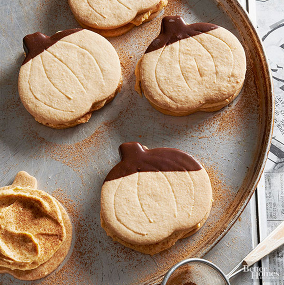pumpkin butter cookies // BHG