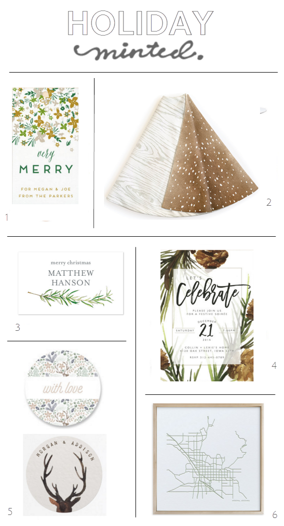 Holiday Faves // minted.com