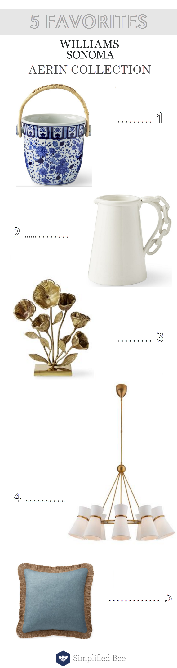 AERIN Collection for Williams Sonoma Home