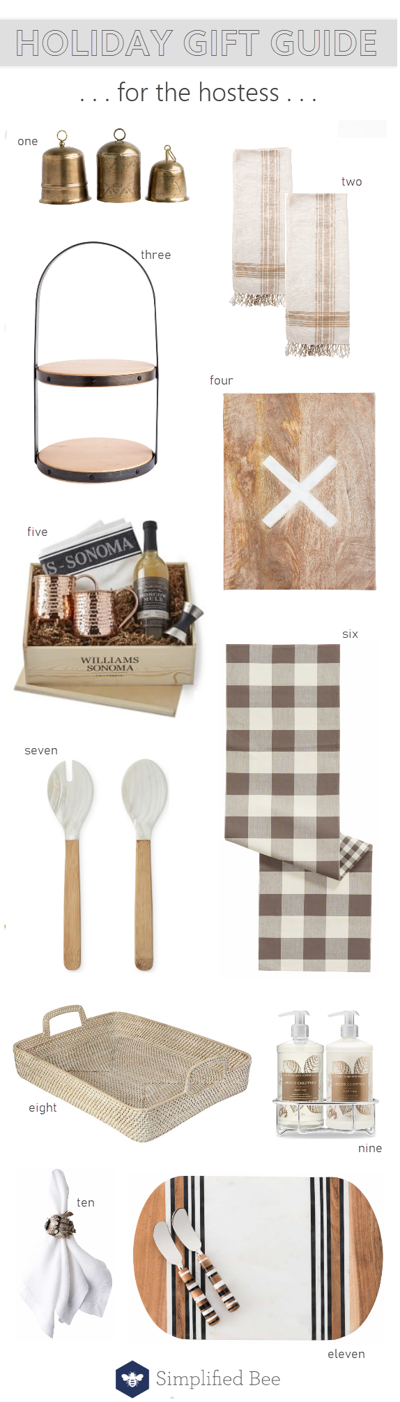 hostess gifts :: gift guide 2018